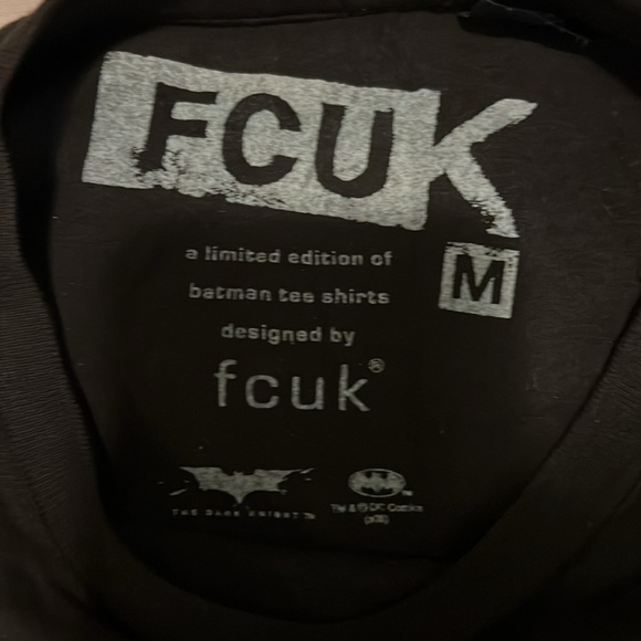 Limited edition Batman (the dark knight) FCUK t-shirt - Picture 2 of 2